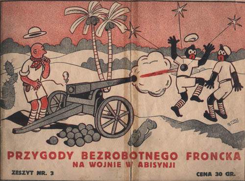 Przygody bezrobotnego Froncka na wojnie w Abisynji (1935)