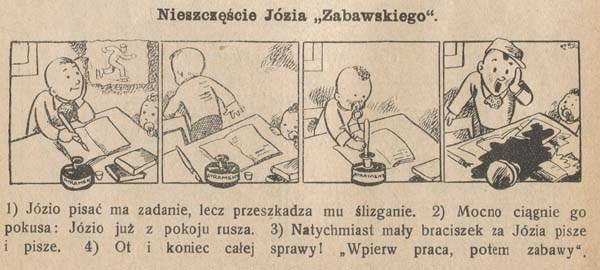 Młody Polak - Nieszczęście Jzia Zabawskiego