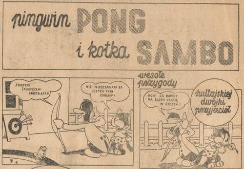 Pingwin Pong i kotka Sambo