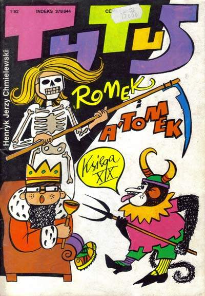 Tytus, Romek i A'Tomek - księga XIX - wyd 1 (1992)