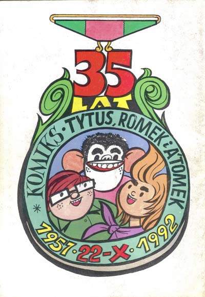 Tytus, Romek i A'Tomek - księga XX - wyd 1 (1992)